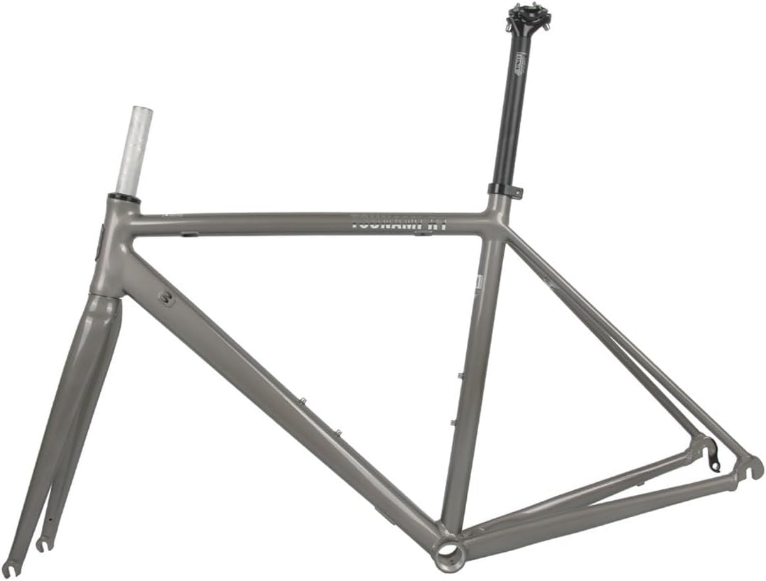 Road Bike Frameset 700C Aluminum Alloy Bike Frame 44/47/50/53/56cm C Brake Frame Internal Routing QR Front 100mm Rear 130mm