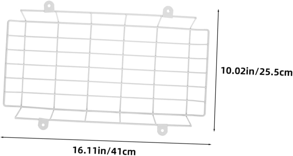 Protective Cage for Exit Signs 2Pcs Metal Wire Guard for Emergency Lights Exit Sign Protective Cover Anti-Kick and Anti-Collision Features