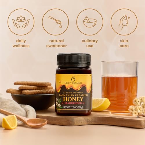 Liberty Orchards Premium Tasmanian Leatherwood Miel Cremosa 500g miniatura 4