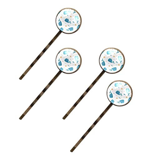 Barrettes à cheveux dauphin bleu pince latérale poisson accessoire coiffure femme