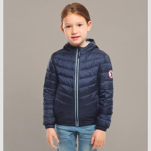 Image of Rokka&Rolla Girls' Ultra Lightweight Packable Down Puffer Jacket Coat