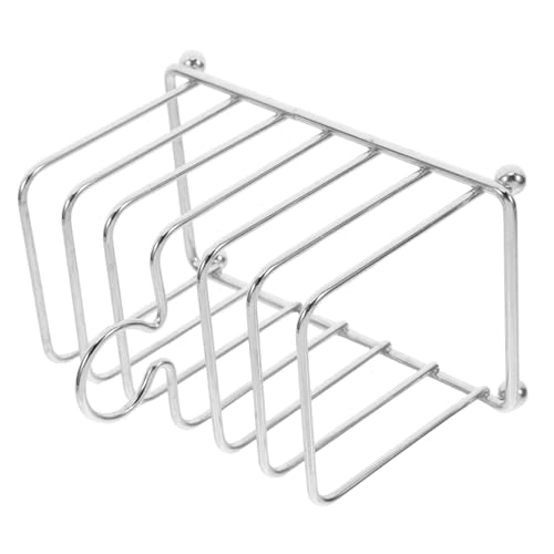SOLUSTRE Toast Bread Rack Stainless Steel Slice Toast Holder Cooling Grid Bread Rack Restaurant Toast and Bread Display Serving Stand Kitchen Breakfast Accessories