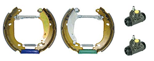Kit De Freins à Tambour Arrière Brembo K68060 - Prémonté Avec Réglage Automatique - Compatible Renault Scénic I, Megane I, Laguna I