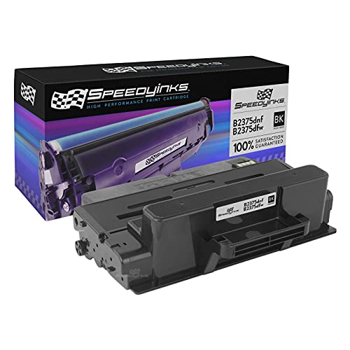 SPEEDYINKS Compatible Toner Cartridge Replacement for Dell 593-BBBJ B2375 (Single Black) Compatible with The Following Dell Printers Multi-Function B2375dfw B2375dnf