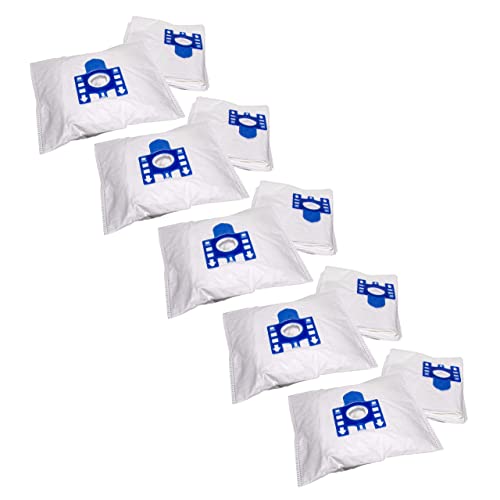 Sacs aspirateur compatibles Miele Typ F/J vhbw pour stopper la poussière fine