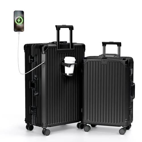 Krute 2-Piece Zipperless Luggage Set
