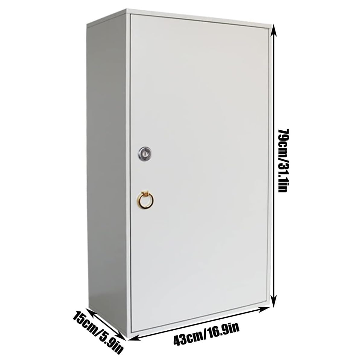 Magnetische Schlüsselbox mit bunten Etiketten, sichere Schlüsselaufbewahrung für 300/350/400/450 Schlüssel