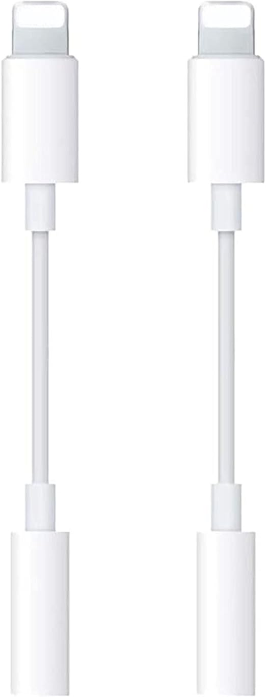 [Apple MFi Certified] 2 Pack for iPhone Headphone Jack
