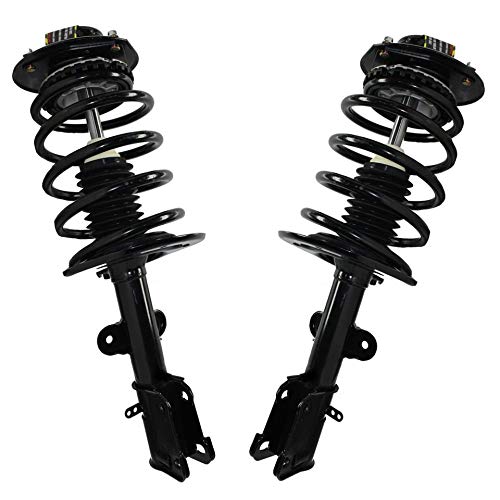 Image of Detroit Axle - 2 Front Quick Struts for 2004 2005 2006 2007 2008 Chrysler Pacifica Complete Strut & Spring Assembly Front Pair Set Replacement Suspension Ready Strut Shock