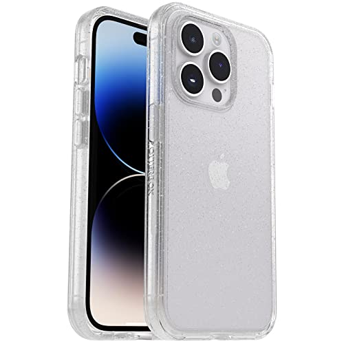 Coque iPhone 14 Pro pailletée Symmetry pour charger sans fil