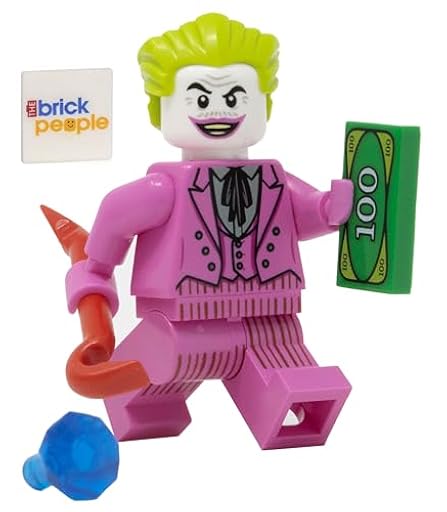 LEGO DC Superheroes: Minifigura Joker con traje rosa y palanca | Ya disponible en tu tienda friki favorita! En mundofriki.es!