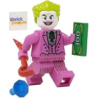 LEGO DC Superheroes: Minifigura Joker con traje rosa y palanca