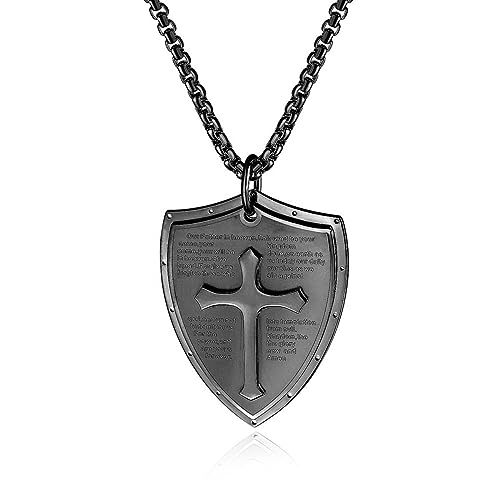 Collier Jésus pour homme style hiphop à porter au quotidien avec photo
