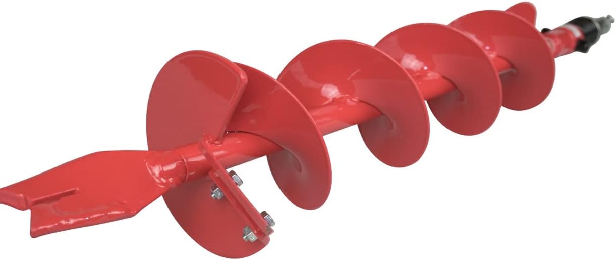 THUNDERBAY Partner Up 1 or 2 Man Earth Auger with 52cc, 2 Cycle Engine+ Extension : Patio, Lawn & Garden