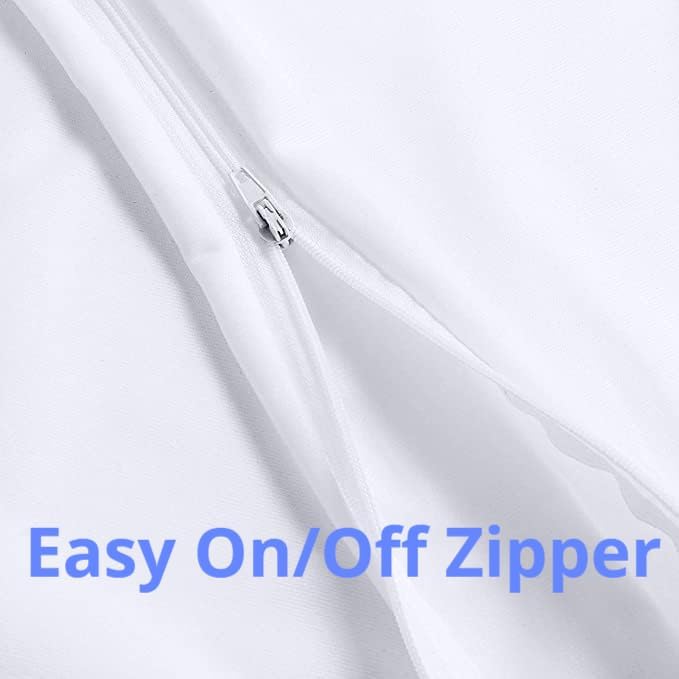 Miniatura 4 de Cubierta de repuesto para cuña de cama de espuma, varios tamaños., COMIN18JU044663, Azul (Ice), 1