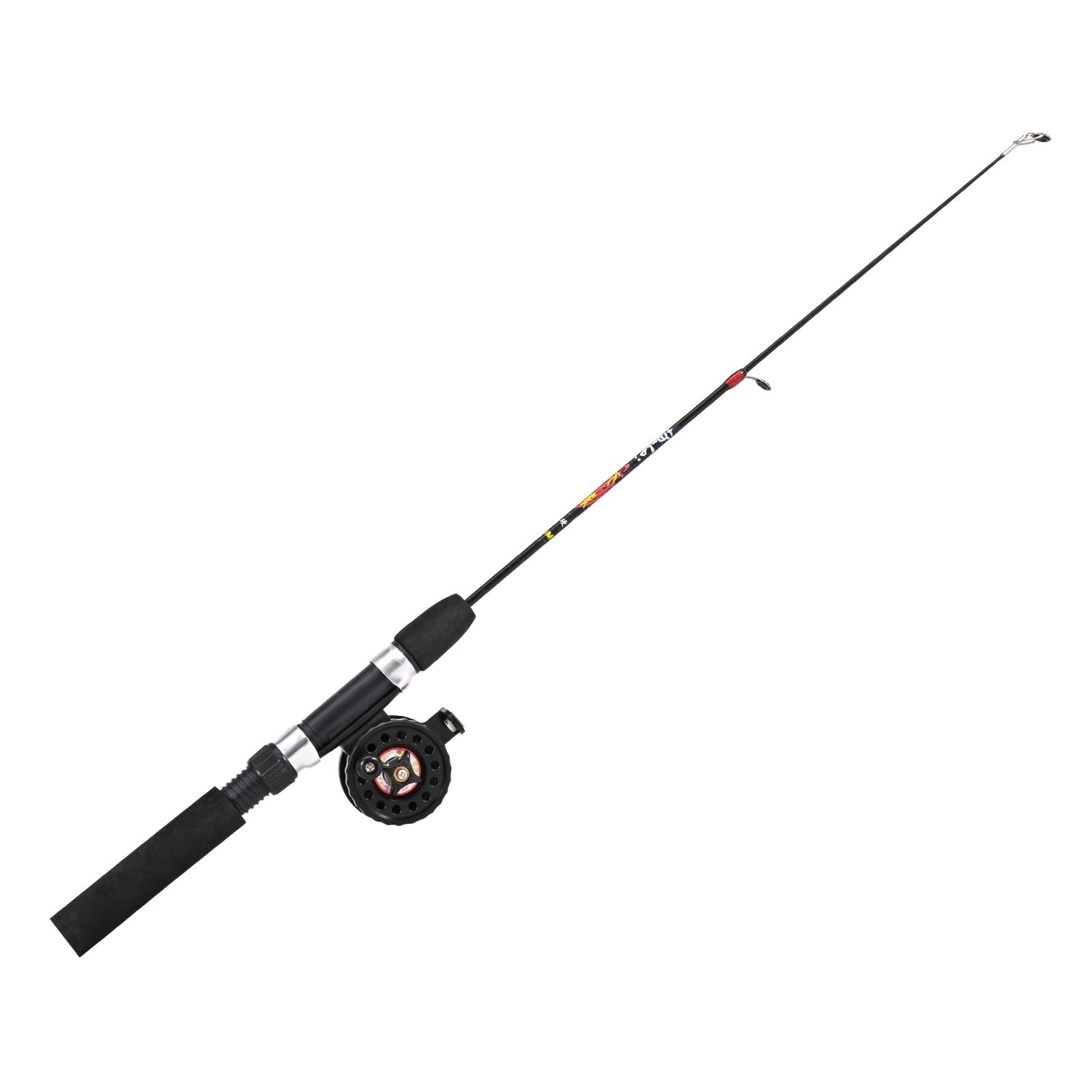 Amazon.com: SUQIKMX 1 Set Fishing Rod with Fishing Reel Short Portable Winter Outdoor Ice : Sports & Outdoors Amazon.com: SUQIKMX 1 Set Fishing Rod with Fishing Reel Short Portable Winter Outdoor Ice : Sports & Outdoors
