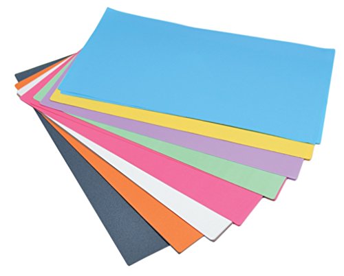 Pack of 18 Slurry Coated Polishing Sheets, 9 Assorted Grits,