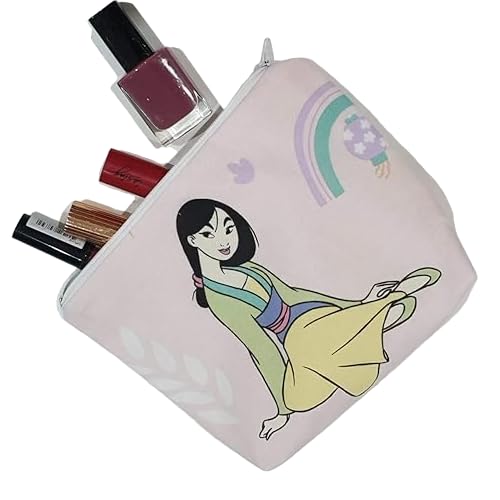Make Up Bag/Brush Bag/Travel Bag - Mulan | Perfect Gift | Handmade by Sew This, Sew That | Ideal for make up, travel accessories, toiletries bag