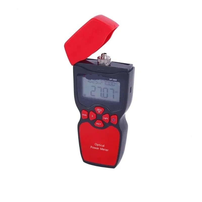 luxmètre à fibre optique, Compteur de puissance optique portatif NF-900, testeur Fiber haute précision, détecteur, prend en charge 6 longueurs d'onde