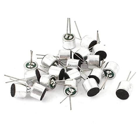 Uxcell 20 Pieces -50dB Microphone Set Cover