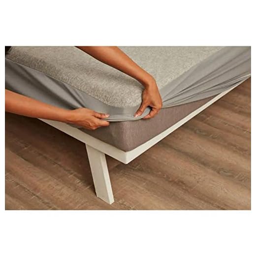 Wakefit Waterproof Cotton Mattress Protector, King 78"x72", Grey