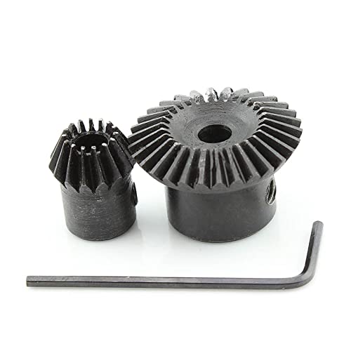 Jeu de pignons 1 Module 30/15 Dents pour engrenage conique 2:1 - 2