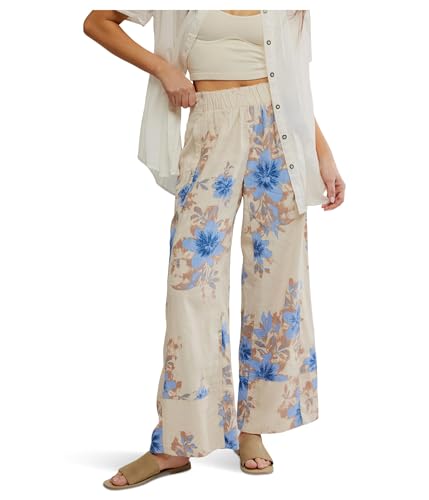 Free People Women's Days End Printed Linen Pu,...