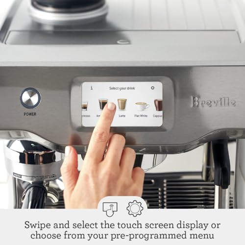 Breville-the-Oracle-Touch-Automatic-Espresso-Machine-with-Grinder-Milk-Frother-Espresso-Maker-with-Touchscreen-Cappuccino-Latte-Machine-for-Home-BES990BST-Black-Stainless-Steel Breville the Oracle Touch Automatic Espresso Machine with Grinder Milk Frother Espresso Maker with Touchscreen Cappuccino Latte Machine for Home BES990BST Black Stainless Steel