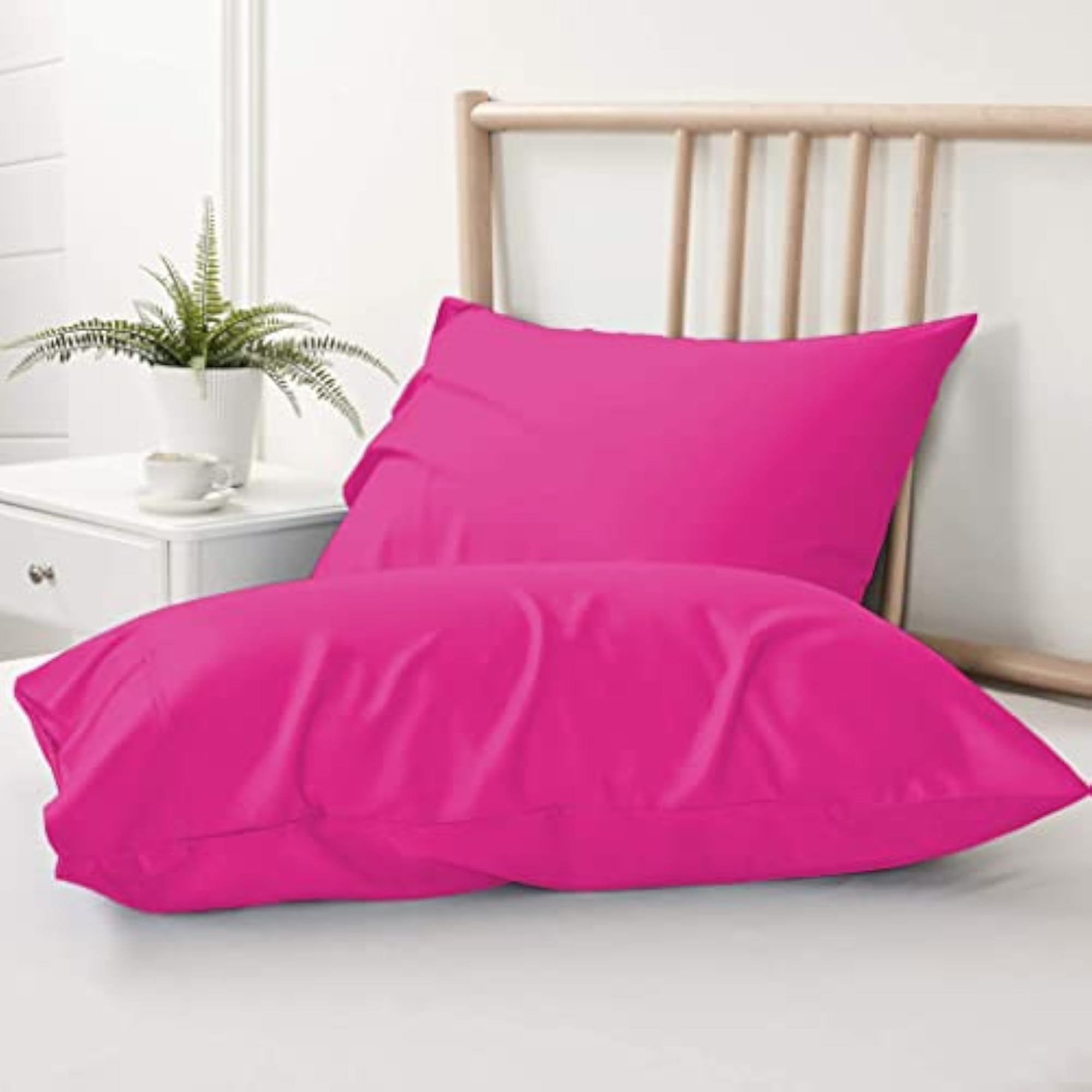 400 TC Super Soft 100% Egyptian Cotton Pillow Covers, Set of 2