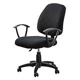 Taille Applicable-- Notre housse de fauteuil de bureau s'adapte à la plupart des chaises. Longueur et largeur de l'assise 35-45cm, épaisseur du siège 3-6cm; Longueur et largeur du dossier 35-45cm; Veuillez vous assurer de vérifier la taille avant d'acheter