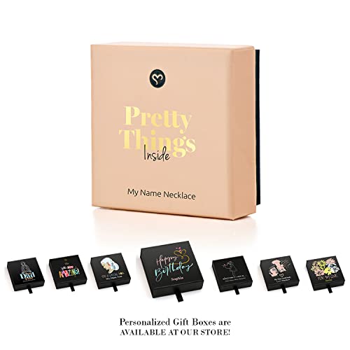 Myka - Personalized Id Bracelet For Men With Figaro Chain - Custom Gift Jewelry For Holiday, Christmas, Birthday, Father’s Day For Dad, Father, Boyfriend, Him - 925 Sterling Silver, 18K Gold Plating, Vermeil - Curved Nameplate For Him - Id Name Or Date #TOP7