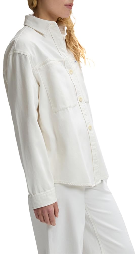 Lee Utility Overshirt Maglietta Donna (Pacco da 1)