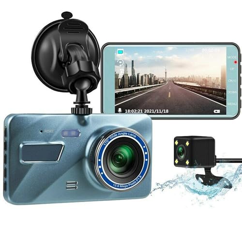 Dash Cam Front and Rear, 720P HD Dual Dash Cam