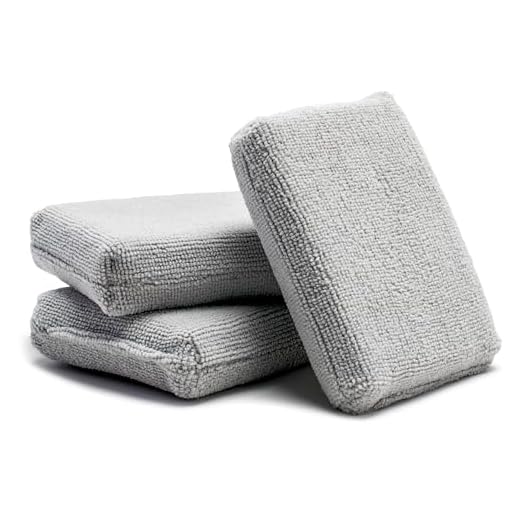 Griot's Garage 55498 Microfiber Applicator Pads (Set of 3)