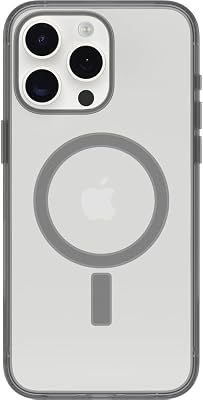 💎 73% MEGA DEAL! OtterBox Cover Serie Clear Case con MagSafe per iPhone 15 PRO Max, Resistente a Shock e Cadute, Ultra Sottile, Protettiva, Testata 3X Norme Mil-Std 810G, Narwhal