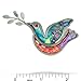 Seeka Turquoise Dove of Peace Pin - P0062TU