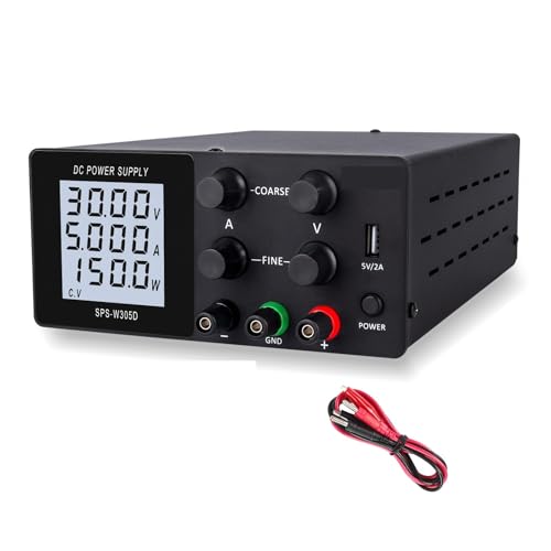 USB fW^ DC LAB 艻d  LCD XN[ DIY \d 4  LED fBXvCt 30V 5A/10A 24V 36V 60V 72V 120V gѓdbARs[^[AeXg̏C(LCD-30V5A-Bla