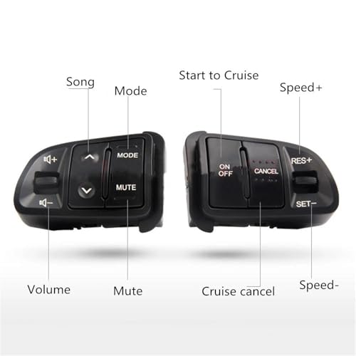 Volant multifonctions pour Kia Sportage SL avec commandes audio - 5