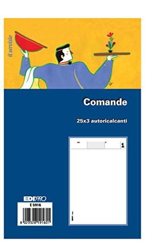 Edipro - E5916 - Blocco Comande 25X3 Autoricalcante F.To 17X9,9