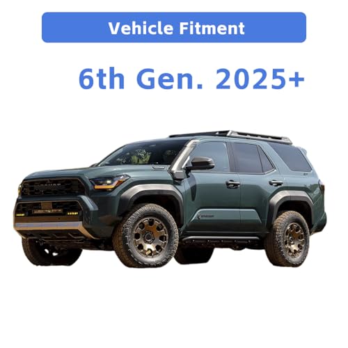 Image of Mud Flaps for 2025 Toyota 4Runner 2026 Mudflaps Splash Guards Front Rear Mudguard Kit 6th Gen 4 Runner Accessories (Extra Wide)