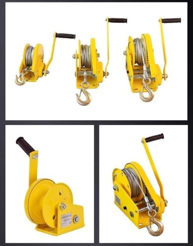 Fall Arrest Kits, Confined Space Entry Tripod Kit with 1200/1800/2600 LBS Winch, Fall Protection & Safety Self-Locking Device, Aluminum Rescue Tripod Syste(1200LBS Winch