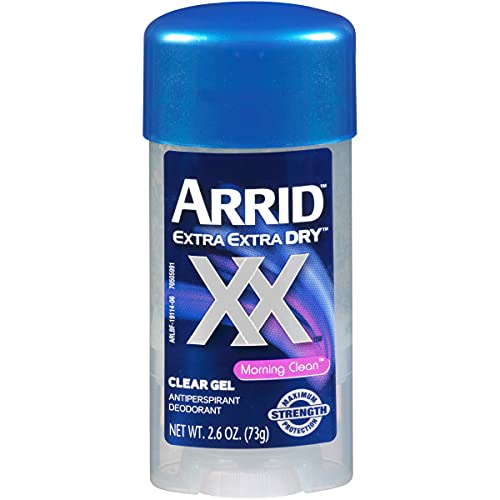 Arrid Xd Clr Gel Morning Size 2.6z Arrid Extra Dry Morning Clean Clear Gel 2.6oz, Pack of 12