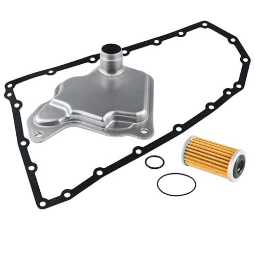 MEMOEO RE0F10D CVT Transmission Filter Oil Pan Gasket Kit 31728-28X0A Compatible with Nissan Altima NV200 Rogue Qashqai QX50 2.0L 2.5L