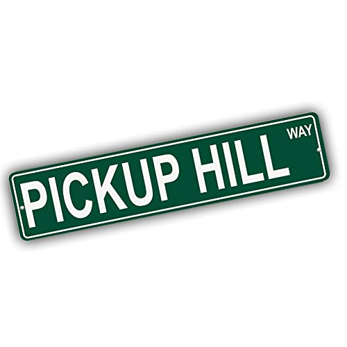 Brotherhood Aluminum Street Sign for Pickup Hill - New York Man Cave Decor