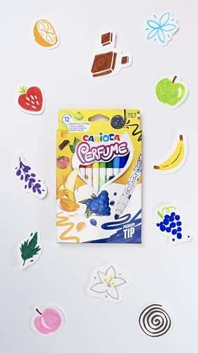 Carioca Perfume Xplosion Filzstift, mit Duft, 12 Stück