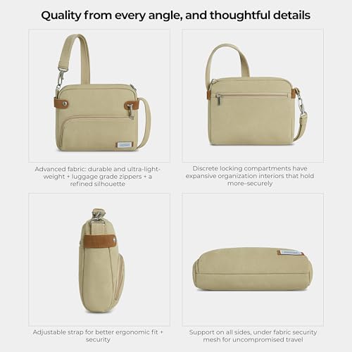 Image of Travelon Anti-Theft Heritage Small Crossbody Bag