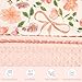 TANOFAR Baby Blankets for Unisex Boys Girls, Ultra Soft Minky Blanket with Double Layer Dotted, Breathable and Lightweight Receiving Blanket for Newborns, 30x40 Inches, Pink Bow