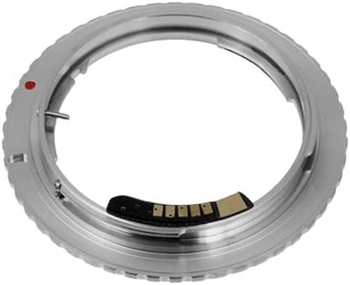 Fotodiox Lens Mount Adapter - Olympus Zuiko (OM) 35mm SLR Lens to Canon EOS (EF, EF-S) Mount SLR Camera Body, with Focus Confirmation Chip