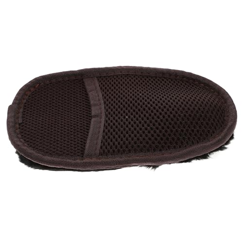 GANAZONO Guantes de Limpieza para Zapatos de PU con Peluche Sintético Paño Aplicador Suave para Pulido Rápido y Cuidado Eficaz de Calzado y Bolsos
