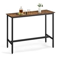 Amazon｜VASAGLE カウンターテーブル パソコンデスク幅120CM